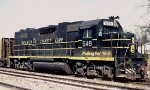Seaboard Coast Line GP38-2 #549, power for the Lineville Road Switcher, 